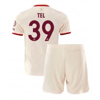 Maglia Calcio Bayern Munich Mathys Tel #39 Terza Divisa Bambino 2024-25 Manica Corta (+ pantaloncini)